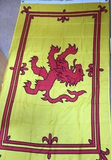 RAMPANT LION FLAG 5FT X 3FT