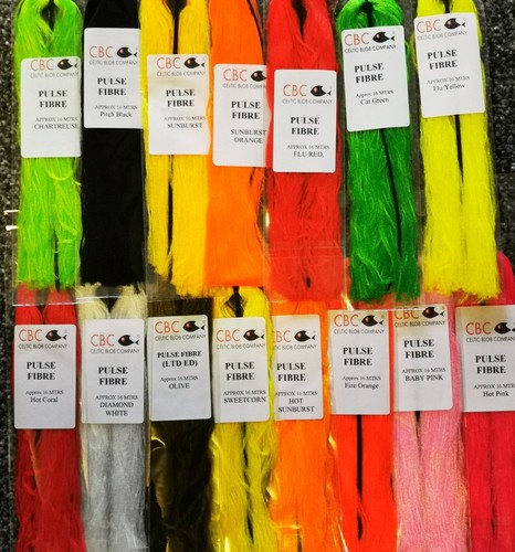 Pulse fibre fly tying hanks - fly,