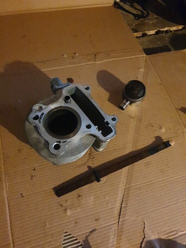 Cylinder piston gy6 139qmb - piston,