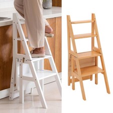 4 Step Foldable Ladder Chair