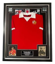 Framed GEORGE BEST of United