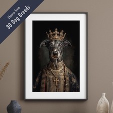 Royal Dog Portrait Print –