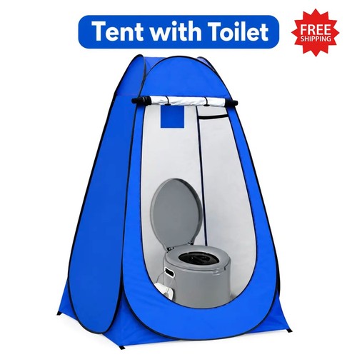 Portable camping toilet - portable,