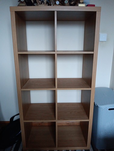 Ikea kallax shelf - 8, cube