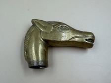 Vintage Brass Horse Head For
