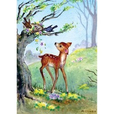 Margaret Lynes - Fawn looking