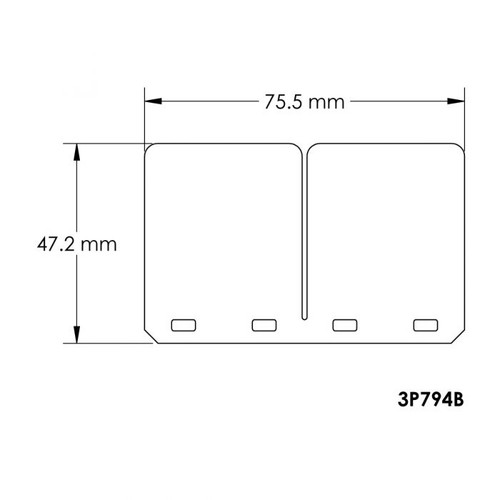 Force blades replacement - v-force, 3