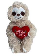 Sloth Teddy Bear Lets Hang Out