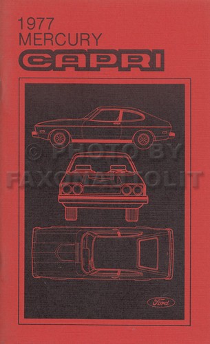 1977 mercury capri owners - 1977,