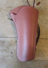 New genuine brown leather R/H