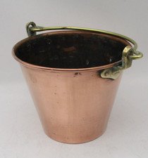 Vintage Copper Bucket with