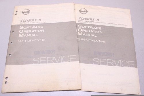 Consult nissan nats - consult-ii,
