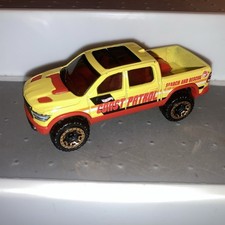 Hot Wheels 2020 RAM 1500 Rebel in yellow Treasure Hunt vgc loose 