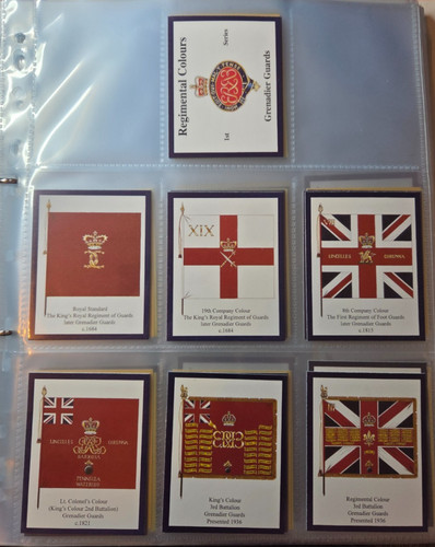 Regimental colours trade - colours,