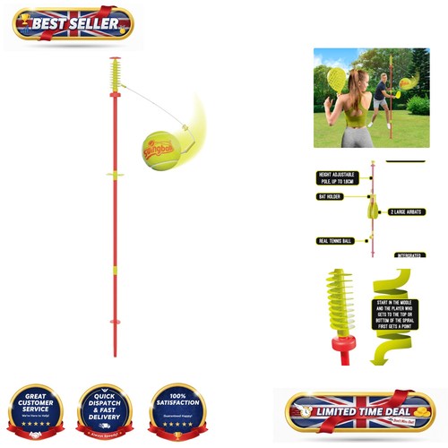 Traditional swingball set with - set,