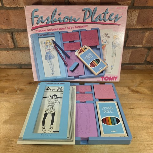 Vintage tomy fashion plates - tomy,