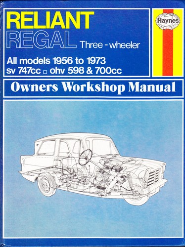 Reliant regal three wheeler - regal,