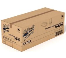 Selpak White Paper Hand Towels Z-fold Tissue Paper 2ply Case 3200 Hand Towels