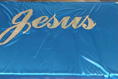 Vintage large hanging - vintage, satin