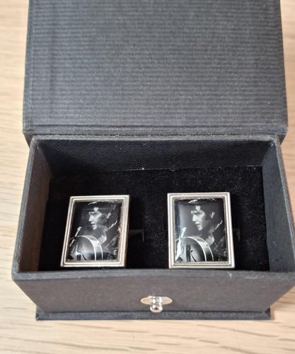 Mens cufflinks elvis - cufflinks, presley