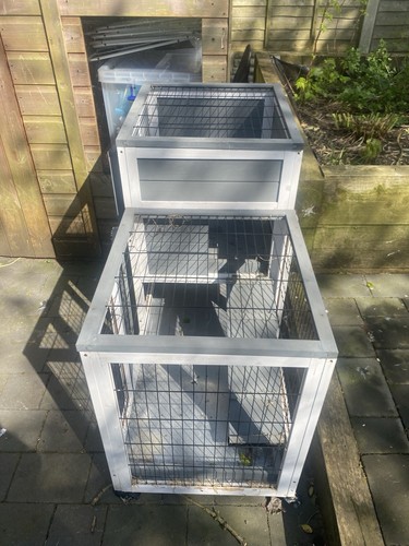 Hardly used rabbit hutch - used,