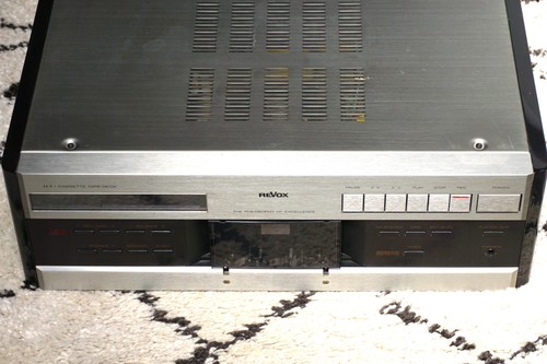 Revox cassette tape deck - h1,