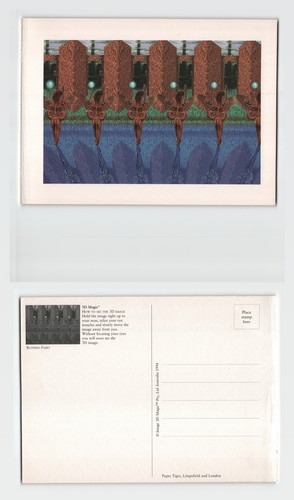 Postcard 1994 3d magic - -,