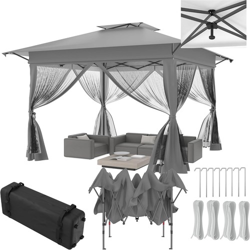 Pop gazebo 4 m garden - up,