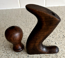 Spare handle and front knob