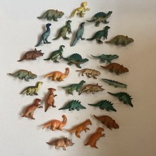 AG413 Vintage ELC Early Learning Centre Mini Dinosaur Toys - 1990s - bundle
