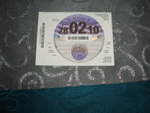 Tax disc 02 - ...28, 10