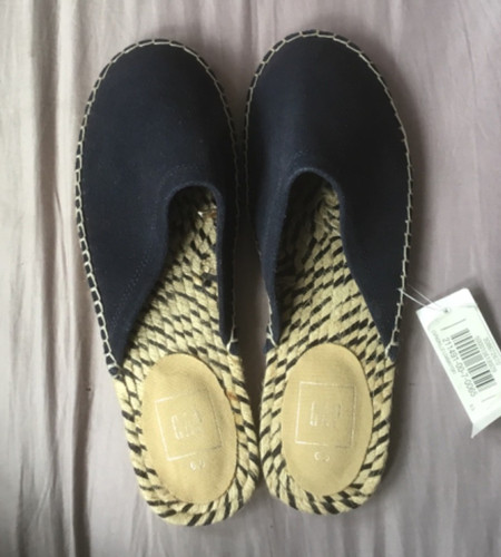 Gap navy blue espadrille - navy,