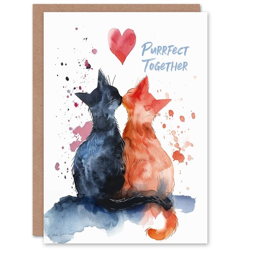Cute kitten love - love, cat
