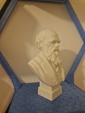Charles Darwin Bust Statue -