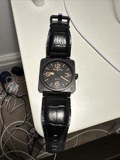 Bell & Ross BR 01-92 Heritage Automatic Watch Black Dial