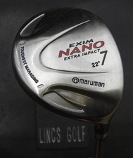 Maruman Exim Nano Extra Impact 22° 7 Wood Regular Graphite Shaft Exim Grip