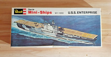 REVELL H-2401 U.S.S ENTERPRISE Aircraft Carrier Vintage 1/1200 Model Ship Kit