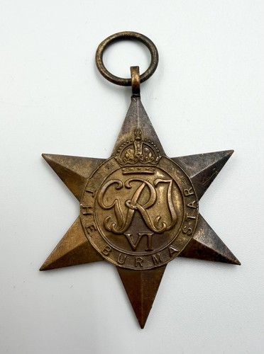 Genuine ww2 burma star medal - burma,
