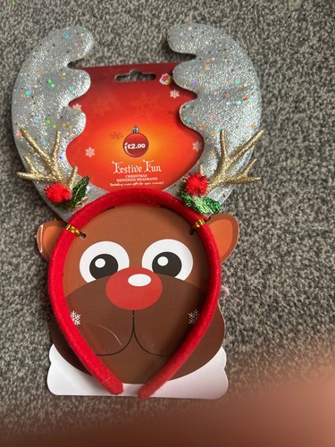 Reindeer antlers headband - reindeer,