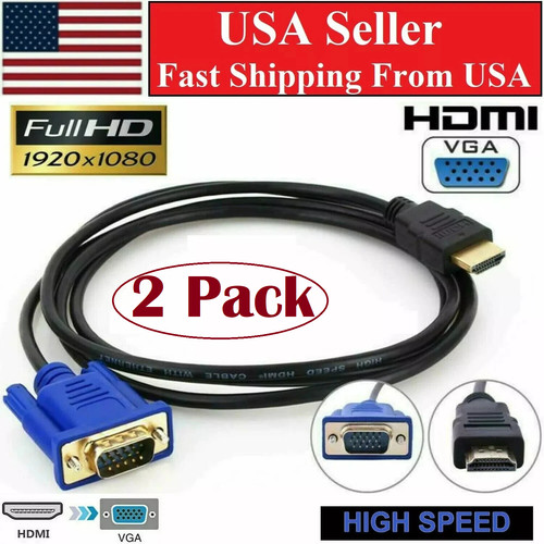 Hdmi male vga - x, to