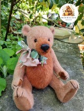 Ooak jointed mohair bear - jointed,