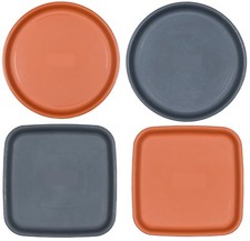 Round square plastic - round,