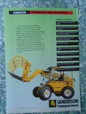 Sanderson Teleporter  624 Stockman Brochure / Leaflet 1993 9645F