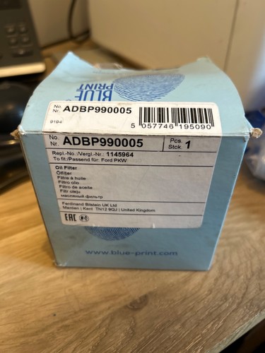 Blue print adbp990005 - adbp990005, oil