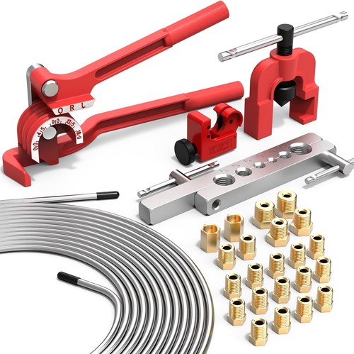 Brake line flaring tool kit - brake,