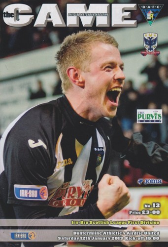 Dunfermline athletic 2012 - dunfermline, 2012/13