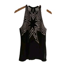 Mara Hoffman Designer Striking Silk Top Can Be Worn 2 Ways