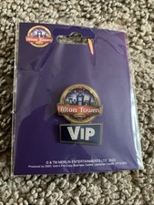 Alton Towers Rare VIP Pin