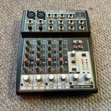 Behringer XENYX 802 Premium 8-Input 2-Bus Mixer Mint Condition
