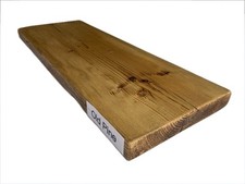 Reclaimed Scaffold Board Shelf Shelves Floating Handmade UK - Without Brackets